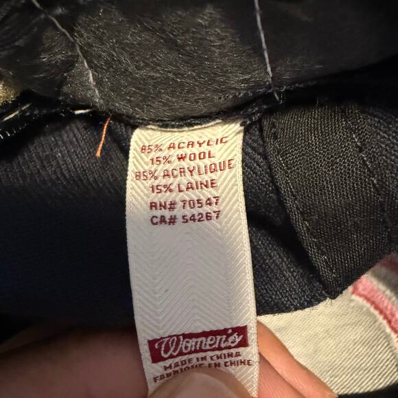 47 Brand NY Yankees Navy Baseball Clean Up Cap Pink Logo Women/Youth 6 7/8" - Picture 9 of 9